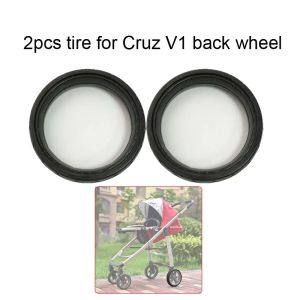 Buggy Wheel Tire For Uppababy Cruz V1 Pushchair Front Or Rear Wheel Tyre Cover Baby Stroller Replace Accessories