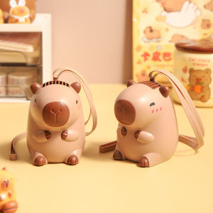 Dễ Thương Capybara USB Mini Quạt Cầm Tay Di Động Có Thể Sạc Lại Kích Thước Bỏ Túi Tiếng Ồn Thấp Quạt Điện Nhỏ Ký Túc Xá Sinh Viên