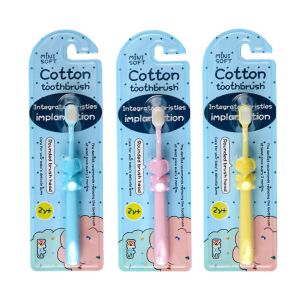 Bàn Chải Lông Tơ Siêu Mềm Cho Bé Hình Thú Đáng Yêu