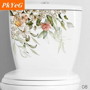 [COD] PkYeG TOOL สติ๊กเกอร์ติดผนังลายใบไม้สีเขียวสำหรับตกแต่งห้องน้ำตู้ห้องนั่งเล่นสติ๊กเกอร์ตกแต่งบ้านภาพจิตรกรรมฝาผนังติดกาวในตัวสวยงาม