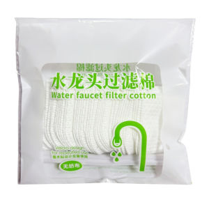 [SG In Stock]Faucet Filter Cotton Kitchen Tap Filter Bags with Reusable Straps Easy Fit Replacement Filter for Home Sink