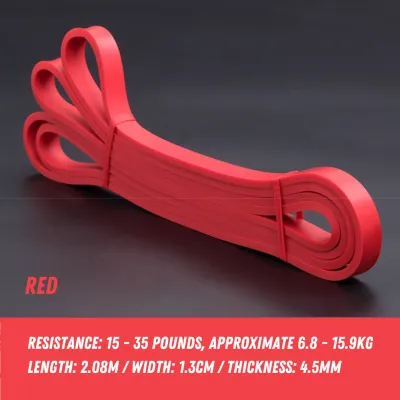 【READY STOCK】Resistance Band/ Natural Latex/ Yoga Elastic Pull Up Band/ Long Stretch Loop Band/ Exercise band/ Fitness Exercise Yoga Band/ Fitness Equipment/ Indoor Gym Training/ Elastic Band/ Long Resistance Band/ K-Healthy Living