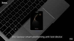 HOCO Smart Anti-Lost Tracker Device Wallet Ultra-Thin GPS Location Card Wireless Charging IP68 Waterproof For iPhone Find My Tag