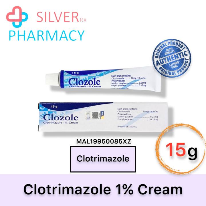 [Exp 02/2026] Clozole Clotrimazole 1% Cream 15g Tube | Lazada