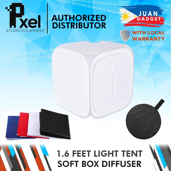 Pxel LT50 50x50cm Photo Soft Box Photography Light Tent Cube Softbox