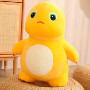 JOJO CASTLE Genuine Nailong Stuffed Toys Cute Kawaii Dragon Doll Yellow Dinosaur Soft Plush Toy Dino Stuffed Toys Decompression Toy Kids Companion Birthday Gifts 奶龙公仔