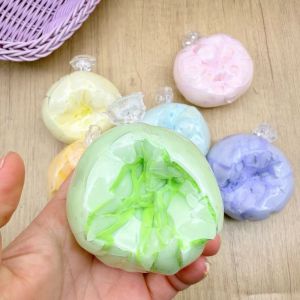 GONOVO Đồ chơi mềm mại Bánh da giòn Thư giãn tay Làm thủ công Bóng sáp nứt nẻ Bé trai Bé gái Cúp tay Bóng cảm giác giác quan Văn phòng tại nhà