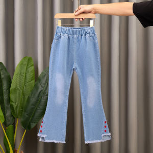 Celana Jeans Panjang Anak Perempuan Import Terbaru Outfit Cewek Korean Style 7 8 9 10 11 12 13 Tahun CPJ