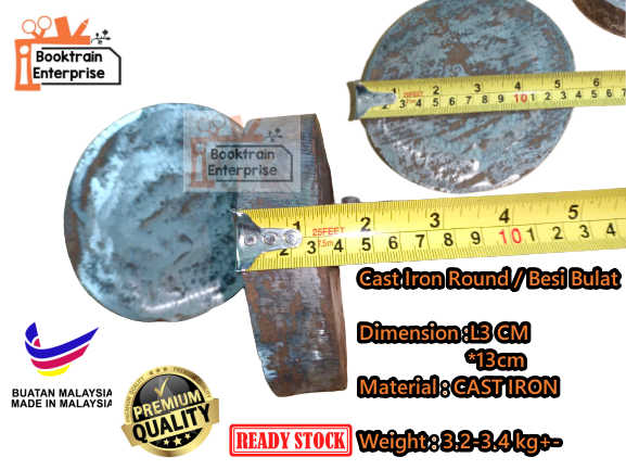 (READY STOCK)Bar/Besi Bulat /Cast Iron Round /Besi Bulat/Cast Iron Besi ...