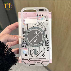 Tri-Town Ultra-Thin Frosted Magnetic Case for iPhone 11 17 16 15 14 13 12 Pro Max Transparent Shockproof Cover【FP57】】