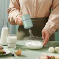 《 𝟯 𝗦𝗣𝗘𝗘𝗗𝗦 》2 In 1 Electric Egg Beater Mixer Wireless Garlic Food Chopper Pengadun Tepung 多功能搅拌器 NWD. 