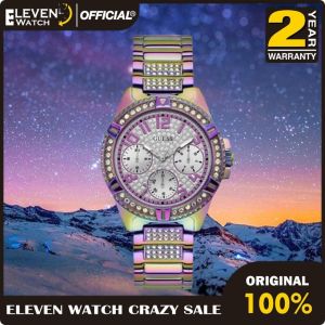 [Promo] Jam Tangan Wanita Guess GW0044L1 Frontier Purple Iridescent Stainless Steel Original Garansi 2 Tahun [✔COD][100% Authentic]
