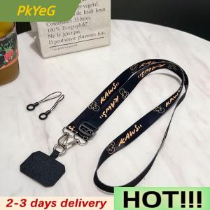 PkYeG Brownbear Snoopy Beer Phone Lanyard Anti-Loss Long Crossbody Neck Straps Camera Keychain Pendant For Iphone Huawei Xiaomi