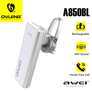 AWEI A850BL Bluetooth V4.0 Wireless HiFi Stereo Music Sport Earphone