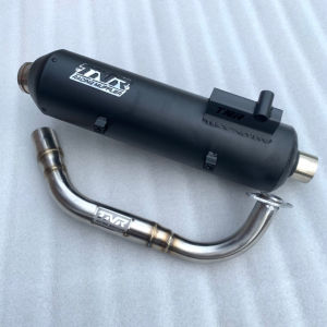 Knalpot Kondoman Matic Black Coating NON Tameng