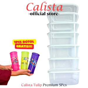 TOPLES PLASTIK CALISTA MELATI SET ISI 10PCS FOOD CONTAINER PREP KULKAS SET MAKANAN BUAH SAYUR