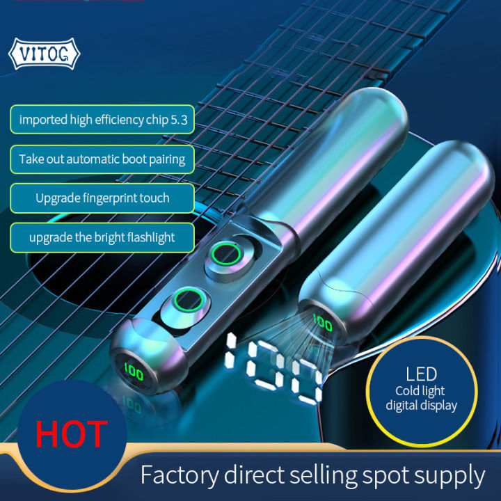 VITOG Tai Nghe Bluetooth N21 TWS Mới Nhất Không Thấm Nước