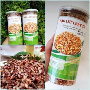 GẠO LỨT CHÁY TỎI - combo 2 hộp 300G