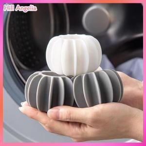 [Hill Angelia] 5PCS Reusable Silicone Laundry Ball Clothes Hair Cleaning Tools Pet Hair Remover Washing Machine Cat Hair Catcher Laundry Ball