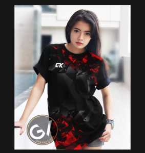 LARISSPORT COD TERBARU JERSEY OLAHRAGA WANITA BAJU VOLI PEREMPUAN KAOS BADMINTON CEWEK BAJU OLAHRAGA PRINTING BAJU TRAINING PREMIUM READY SIZE MLXLXXL