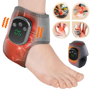 Làm nóng bằng điện mắt cá chân Massager ấm nén nóng miếng hỗ trợ mắt cá chân thư giãn giảm đau mệt mỏi chân bảo vệ mắt cá chân