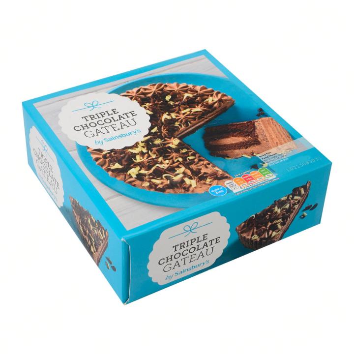 Sainsbury's Triple Chocolate Cake Frozen Lazada Singapore