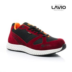 Sepatu Safety Sporty Sneakers Lavio Pietro Ujung Besi Best Quality Terbaru 2024 Keren