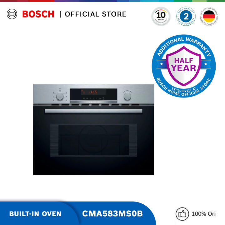Bosch CMA583MS0B Builtin Microwave Oven / Microwave Oven Tanam Seri 4 Lazada Indonesia