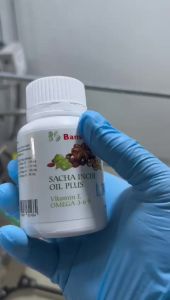in stock (2 Botol ) Bansoon Sacha Inchi Oil Capsule (veg)(2X 60 Softgel )