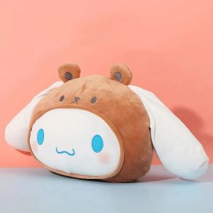 Bantal Kepala Karakter Sanrio Character Head Shape Pillow Cinnamorol Kuromi Pochacco Ukuran 40 cm