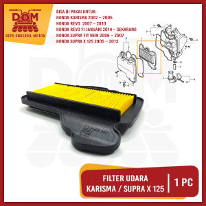 Filter Udara Karisma (YOURDAN) Saringan Hawa Udara Air Filter Honda Supra X 125 Supra Fit New
