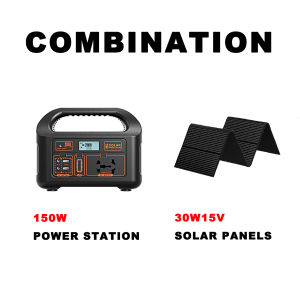 PBSOLAR portable power storage station 144WATT 47000MAH multifunction solar panels are used for outdoor power supply at home