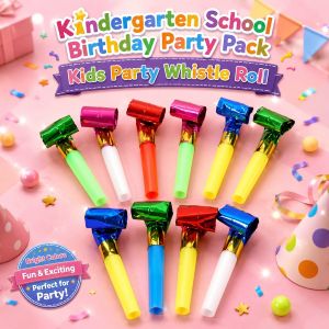 [MSIA SHIP] NOVELTY Kids Party Whistle Roll Classic Toys 1pc Birthday Goodies Doorgift Supply Christmas Gift Birthday Gift Wedding Festive Children Fun Cute Present Gift Kindergarten School Party Toys Party Gifts