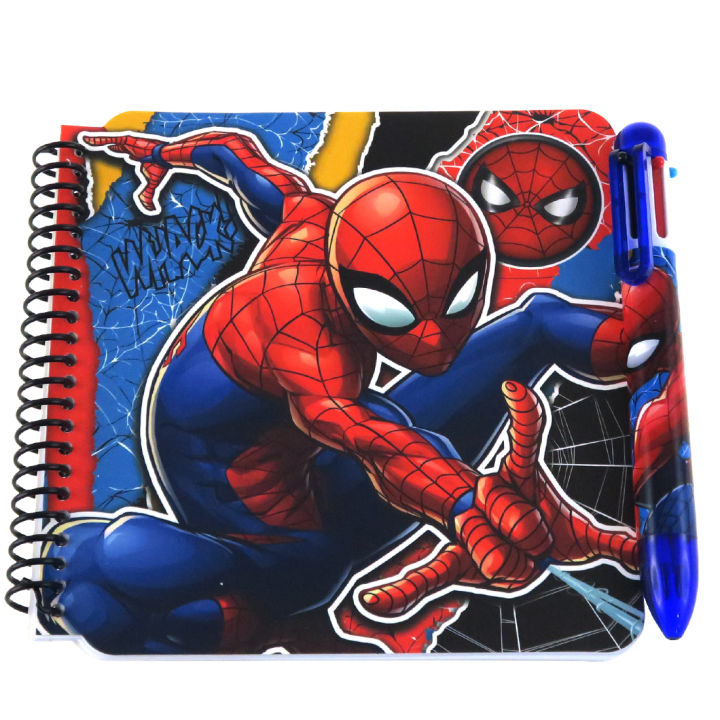 Spiderman Notebook With Ball Pen Set Lazada