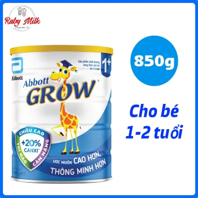 Sữa Bột Abbott Grow 1+ lon 800g Cho bé 1-2 tuổi