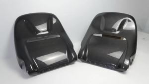 mv1 Dry Carbon Fiber Car Interior Trim Seat Back Protection Cover For-Benz G Class W463 W464 G500 G550 G63 2019-2023 Q8H6K