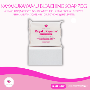 Perfect Formula KayakuKayamu™️ Bleaching Soap 10x Whitening Micro-Exfoliating Suitable for All Skin Types Lactating and Pregnant Women All Natural Dermatologist Recommended 70gms