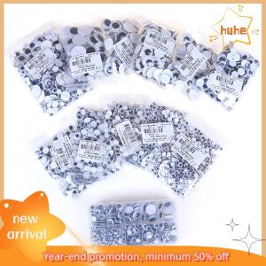 huhe ตาผสมแบบมีกาวในตัวสำหรับของเล่นตุ๊กตาลูกตาลูกตาแห้งอุปกรณ์เสริมแบบทำมือ