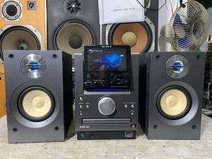 Bán Dàn Nghe Nhạc HI - END SONY NAS - D50HD zin điện 110v hát cực chay( loa ko lưới)