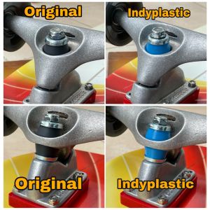 (พร้อมส่ง) ลูกยางทรัค บุชชิ่งเซิร์ฟสเก็ต  Double Cone หนา 15 มิลชุด 2 ตัว ความแข็ง75A - 95A  Bushing Surfsakte ผลิตในไทย