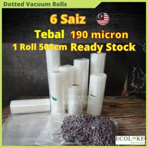 Ecolike Vacuum Dotted Roll 500cm