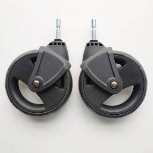 Pushchair Wheel For Doon Foofoo 4 In 1 Carseat Stroller Well Compatible Similar Baby Cart Wheel With Bearing Pram Accessories