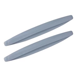2PCS New Car Bumper Protector Side Corner Sticker Door Strip Door Bumper Edge Gap Carbon Fiber Car Bodykit Body Lining