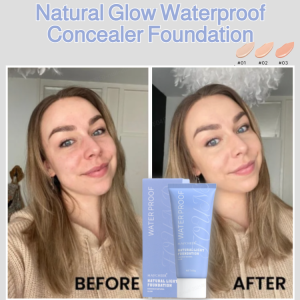Natural Glow Waterproof Concealer Foundation Long Oil Control Foundation Professional Makeup