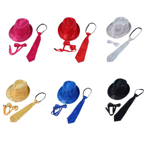 Street Sequins Temperament Hat Trendy Portable Hat Fisherman Comfortable Hat Costume Accessories