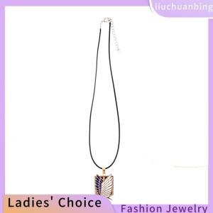 [Hot Sale Jewellery]liuchuanbing Attack On Titan Necklace Wings Of Liberty Freedom Investigation Corps Necklace