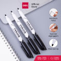 Deli Spidol Papan Tulis / Dry Erase Marker Tinta Hitam Warna Terang EU00620. 