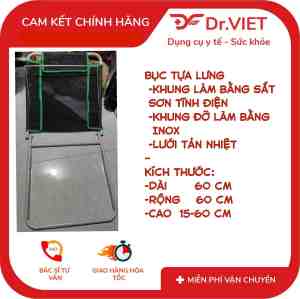 Bục tựa lưng hỗ trợ người cao tuổi người bệnh khuyết tật ngồi tựa lưng hỗ trợ ăn uống sinh hoạt tại giường