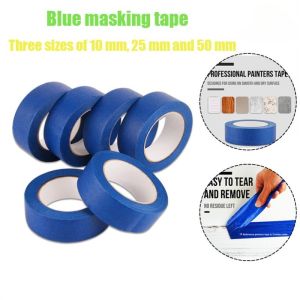 50M Multi Size Painting Masking Tape Blue Painters Tape Clean Release Paper Tape Decorative Grout Sticker Protective Tape Car Paint Masking Tape