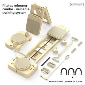 UrbanSpace SG- Pilates Bed Set for Home Gym Multi-Function Core & Ab Trainer Yoga & Ski hine
